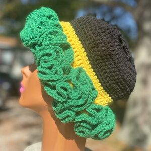 Jamaican Ruffle Hat